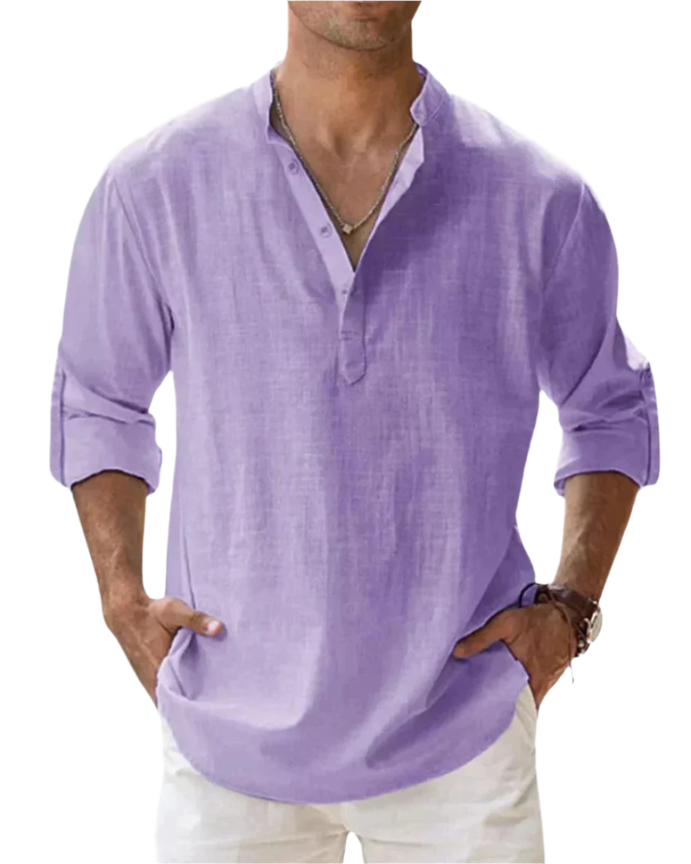 CAMICIA IN COTONE FIORENZO