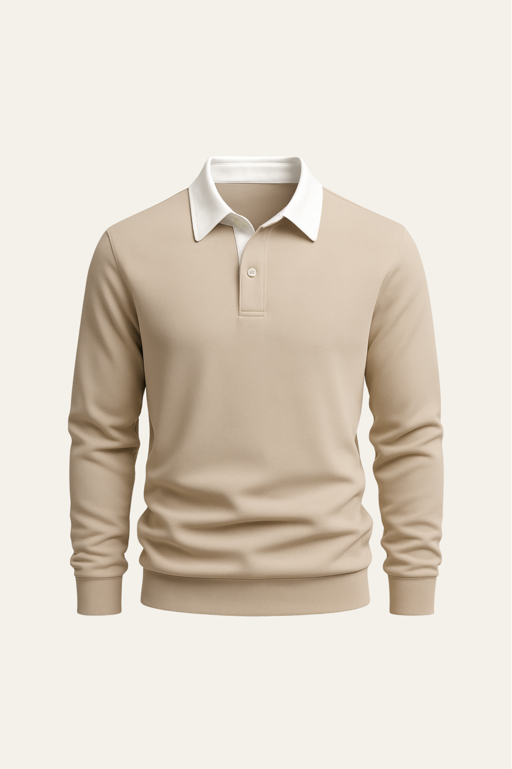 Polo Tricot Beige