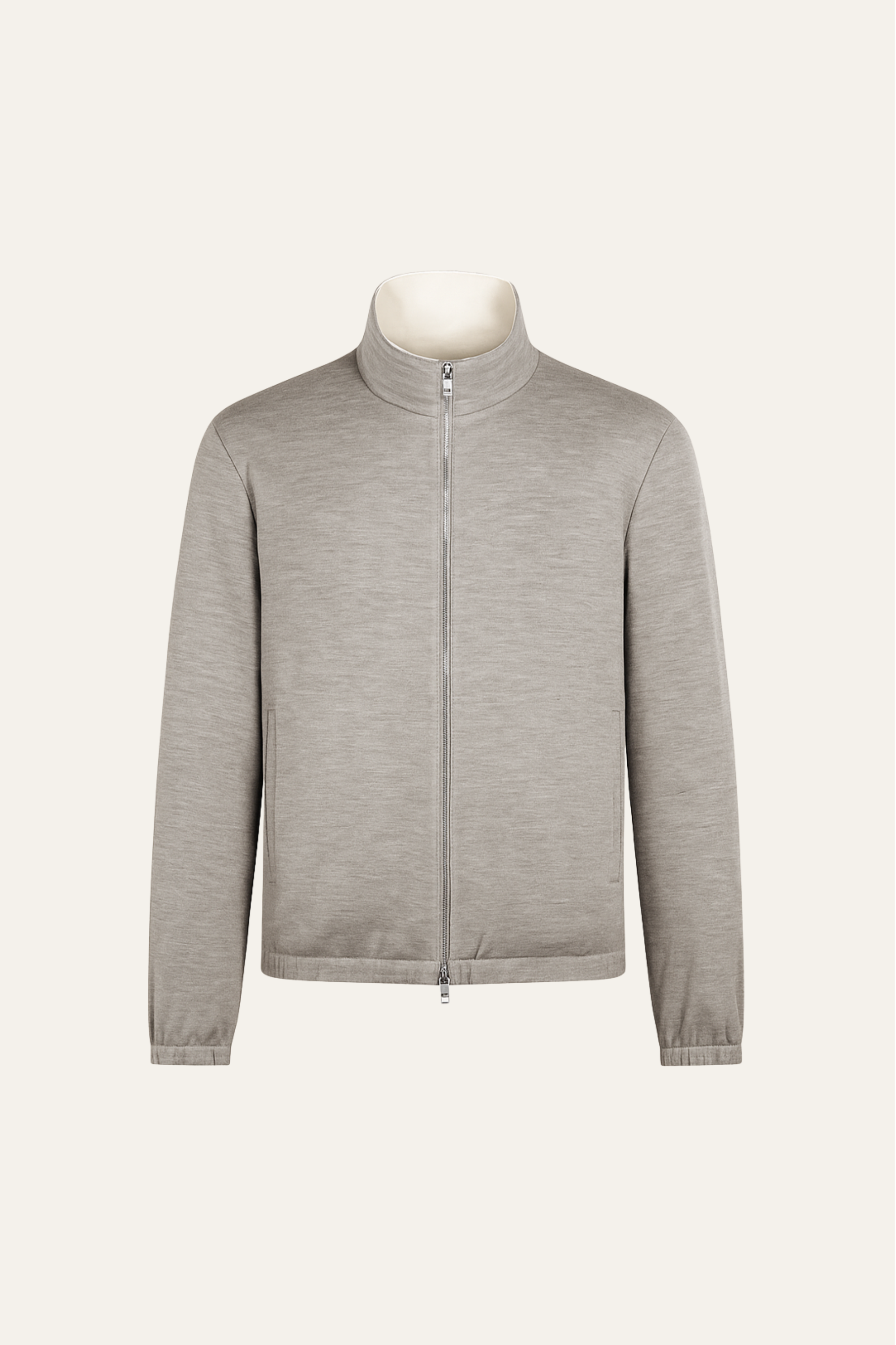 Veste Bomber Réversible Ivoire