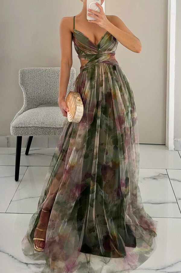 Marchmel | Abito lungo floreale elegante senza sforzo