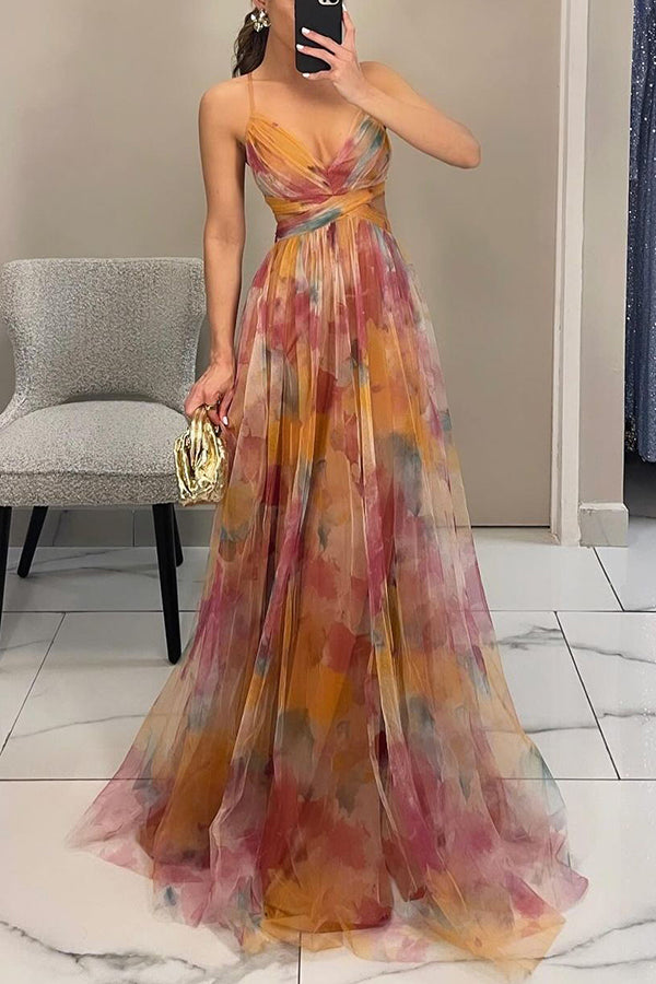 Marchmel | Robe longue florale élégante sans effort