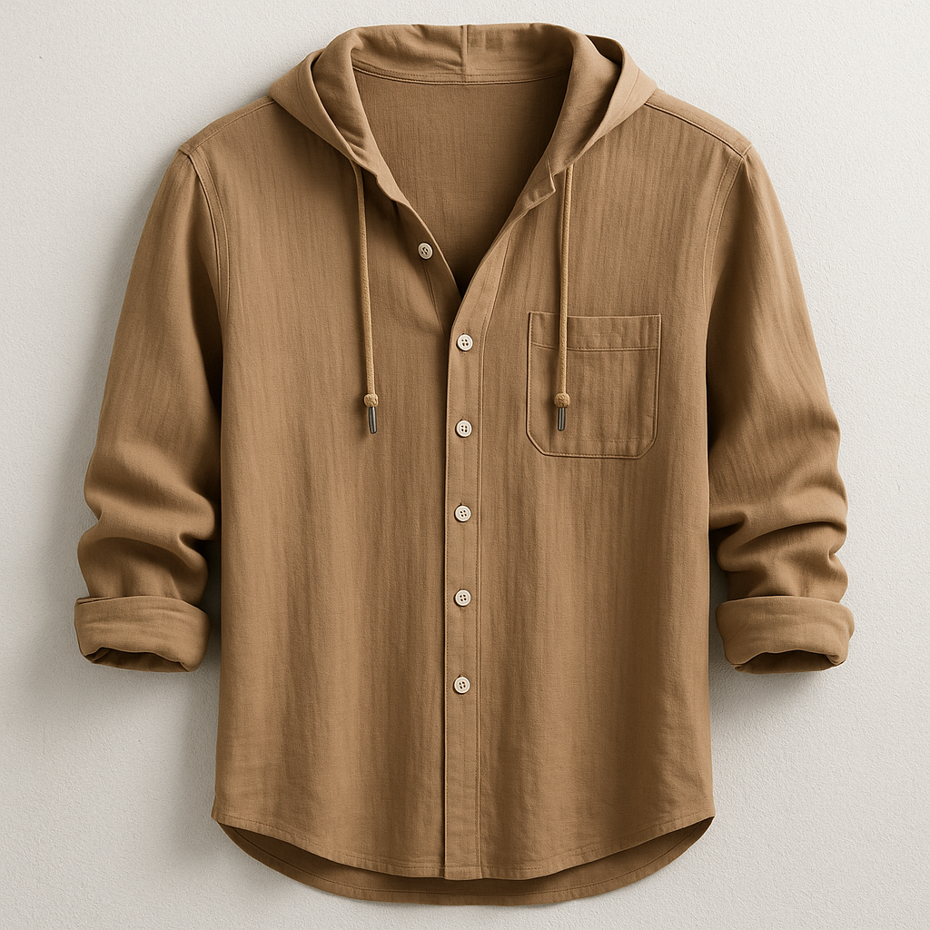 DUMONT LYON™ | CAMICIA DI LUSSO CON CAPPUCCIO