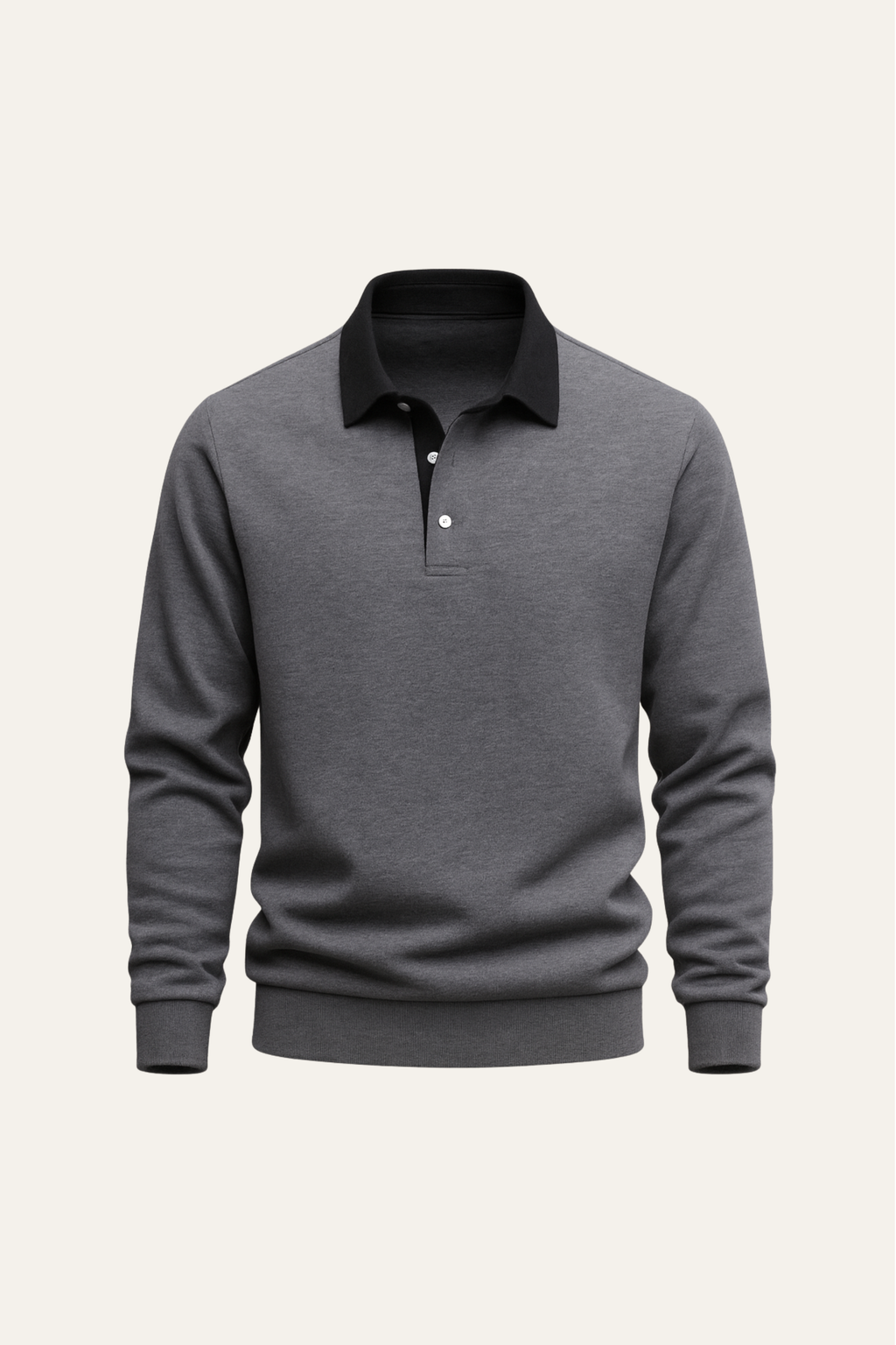 Polo Tricot Gris
