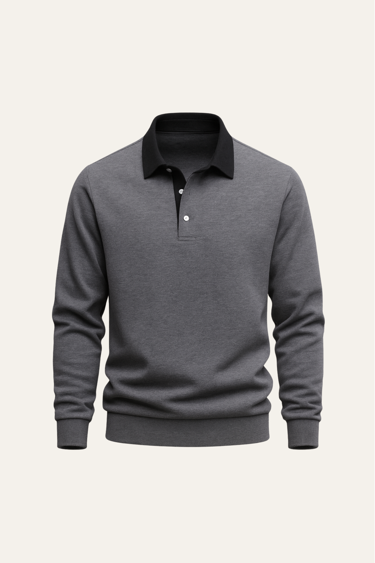 Polo Tricot Gris