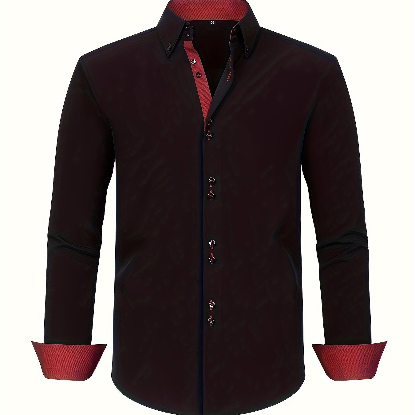 ALBERTO | CAMICIA ELEGANTE LEGGERA CON PARTICOLARI A CONTRASTO