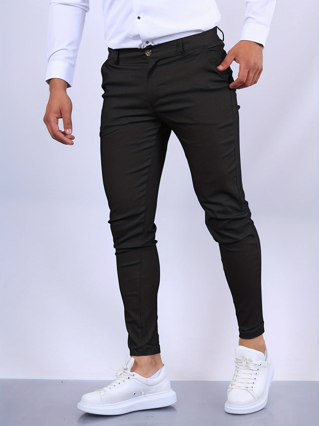Marchmel | Homme Pantalon Hiver Coupe Skinny Stretch Premium