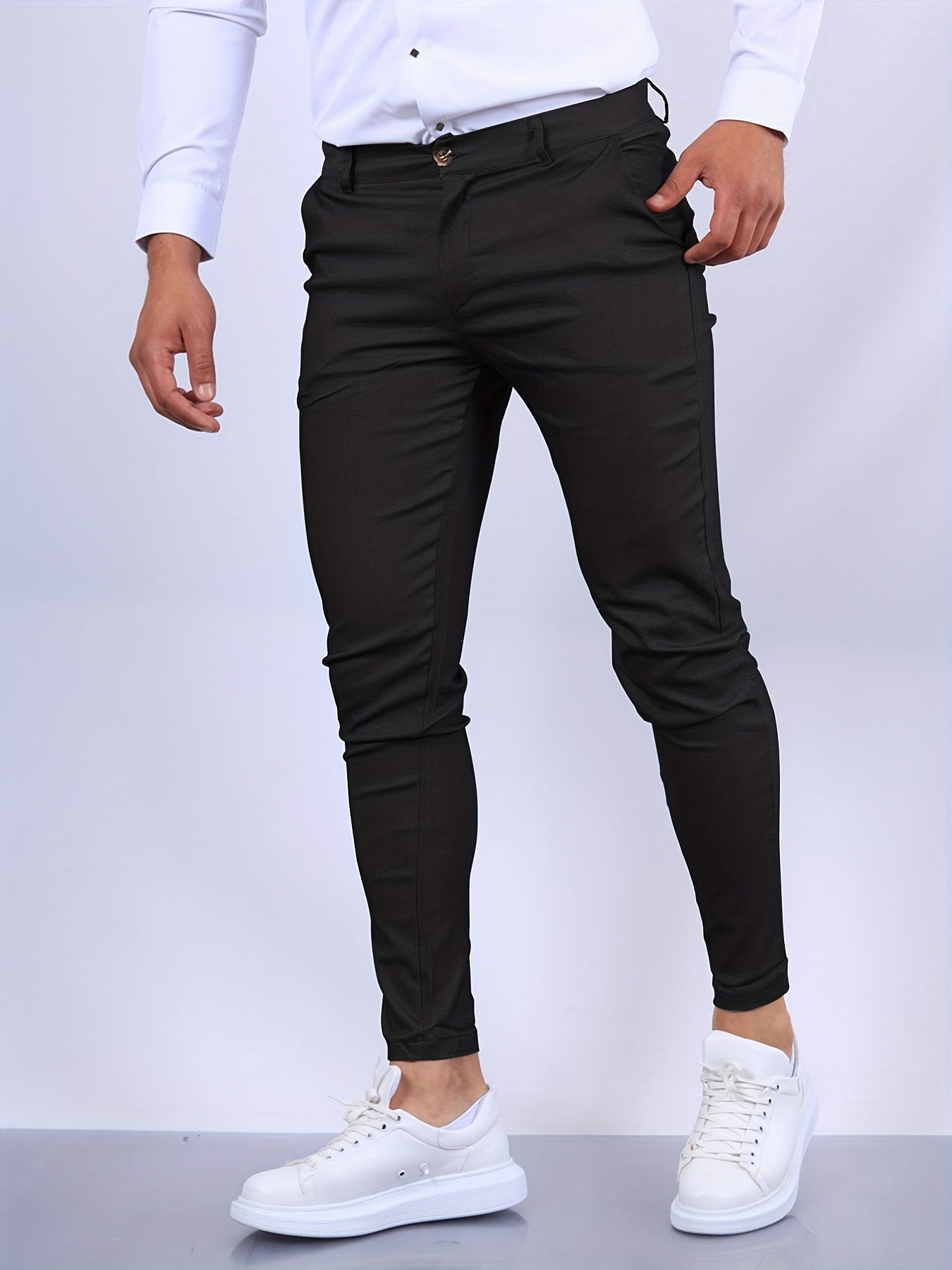 Marchmel | Uomo Pantalone Invernale Taglio Skinny Stretch Premium