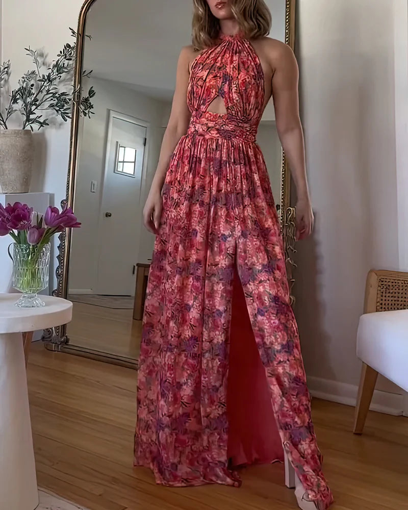 Marchmel | Femme Robe Longue Florale de Luxe