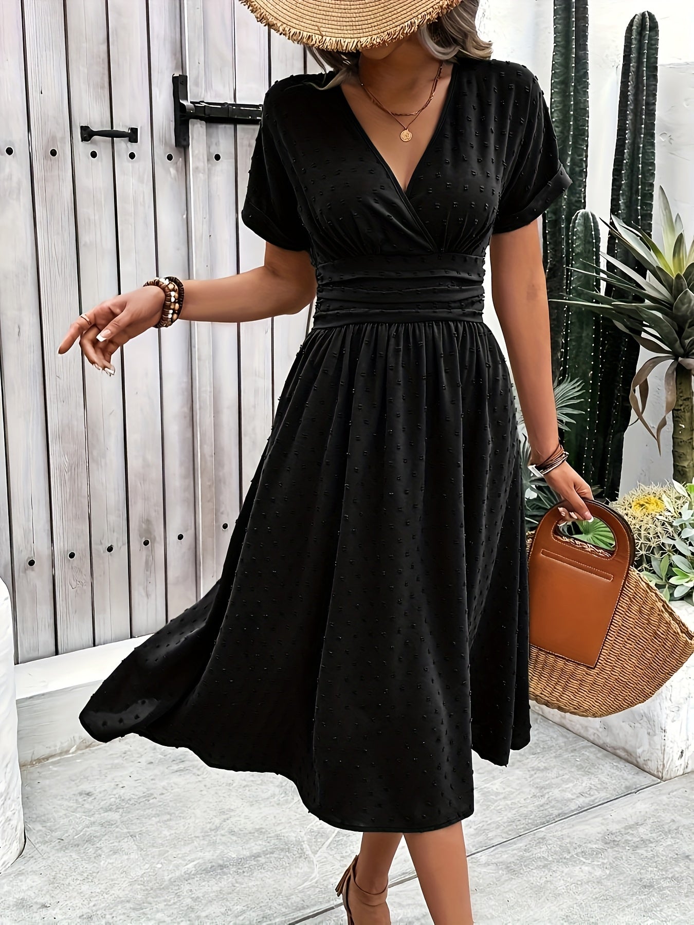 Marchmel | Femme Robe midi évasée douce