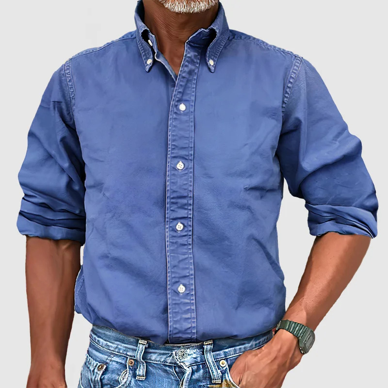 Marchmel | CHEMISE À MANCHES LONGUES ANTI-PLIS POUR HOMME