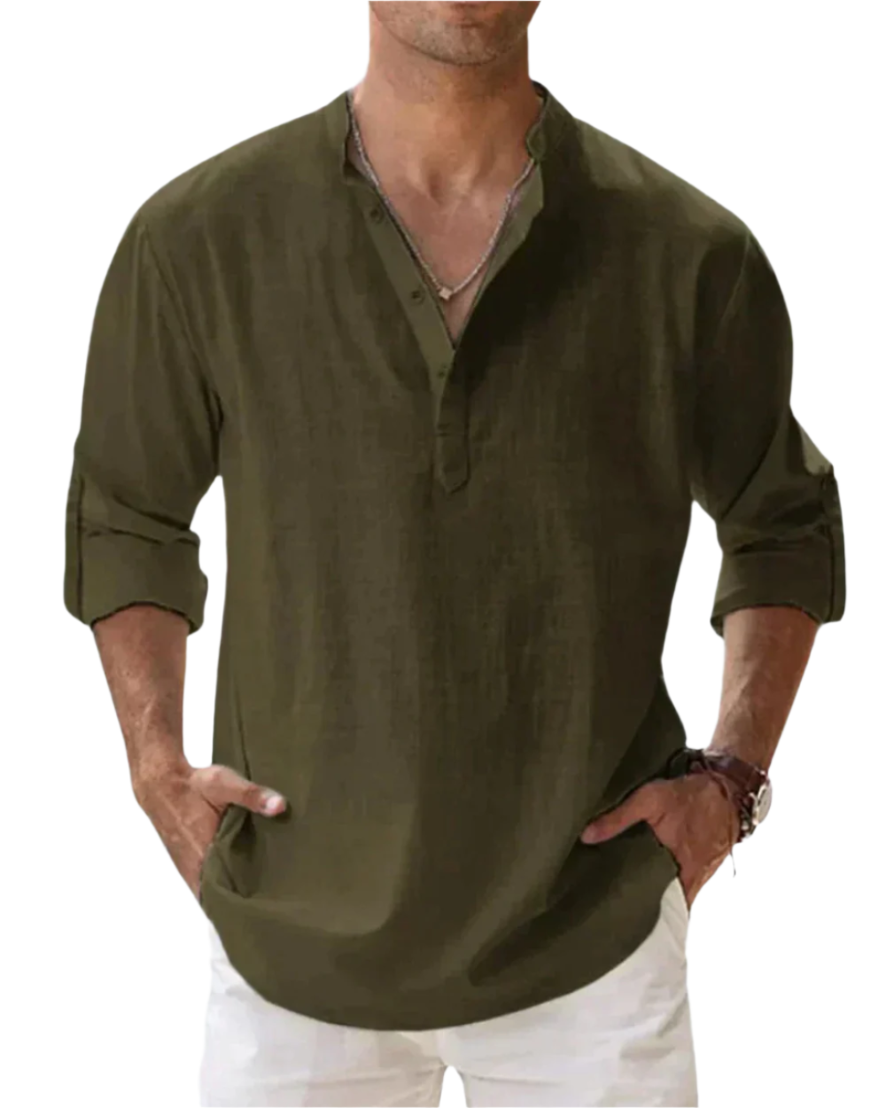 CAMICIA IN COTONE FIORENZO