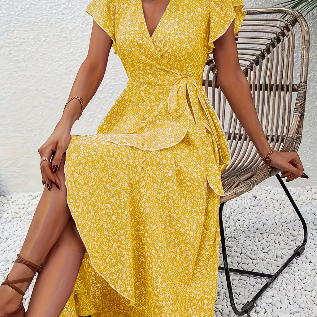 Marchmel | Femme Robe Longue Florale et Aérée