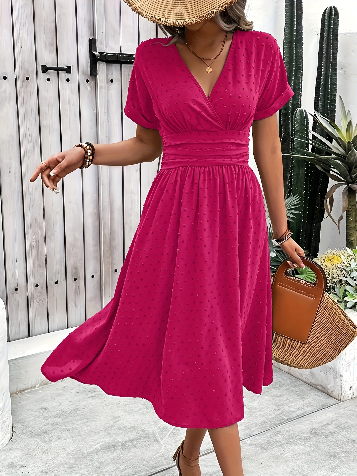 Marchmel | Femme Robe midi évasée douce