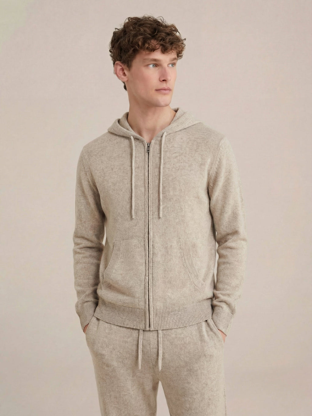 Ensemble Noreli en Cachemire Beige