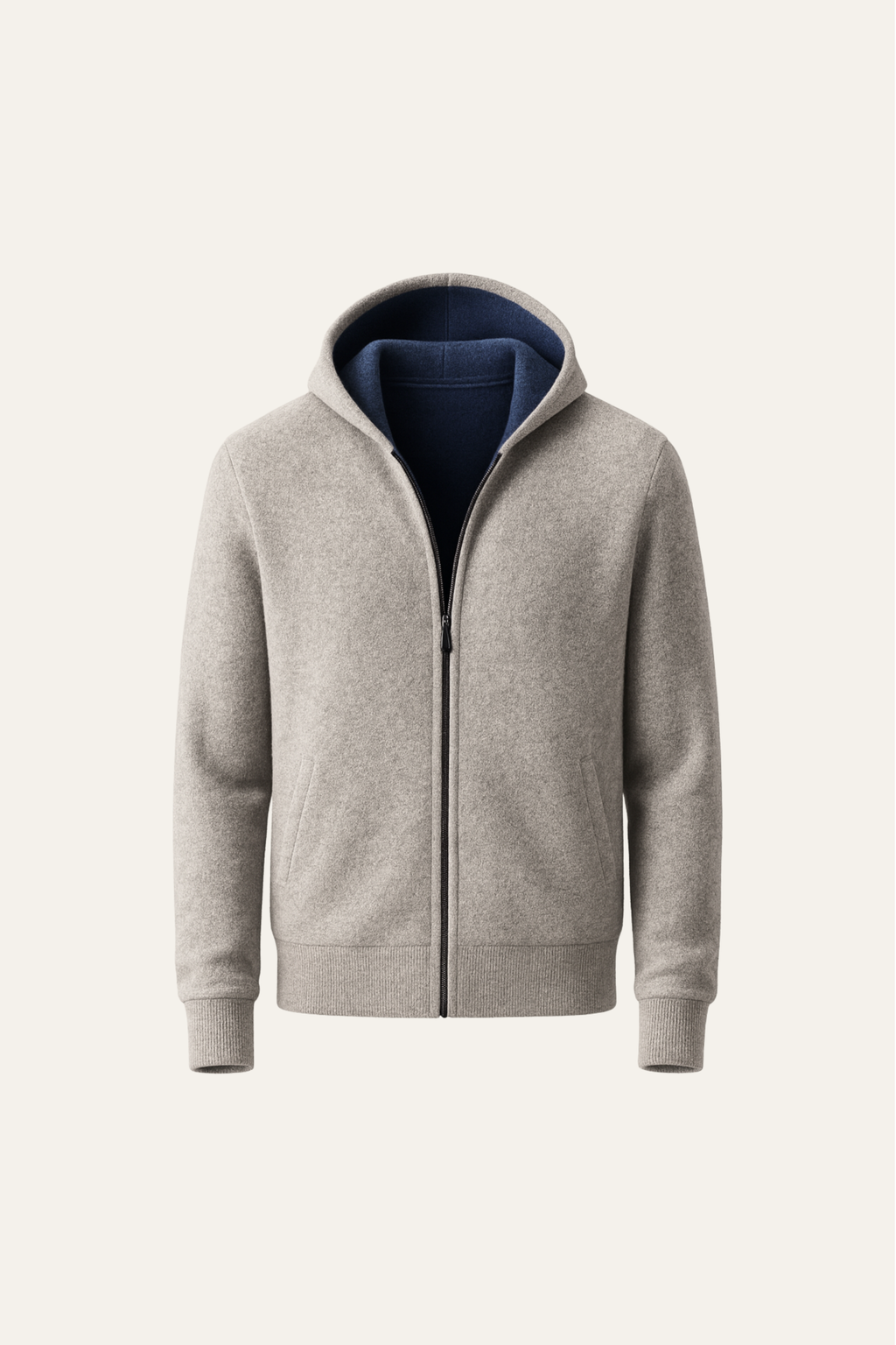 Gilet Zippé Marco Gris