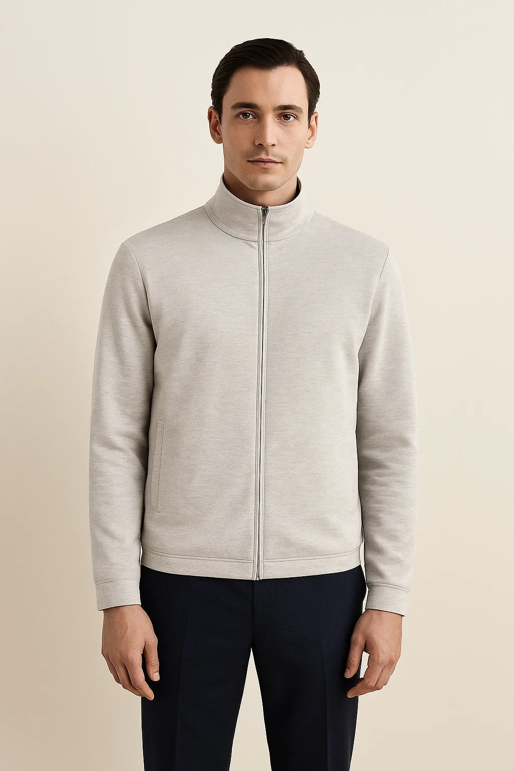 Veste Bomber Réversible Marine
