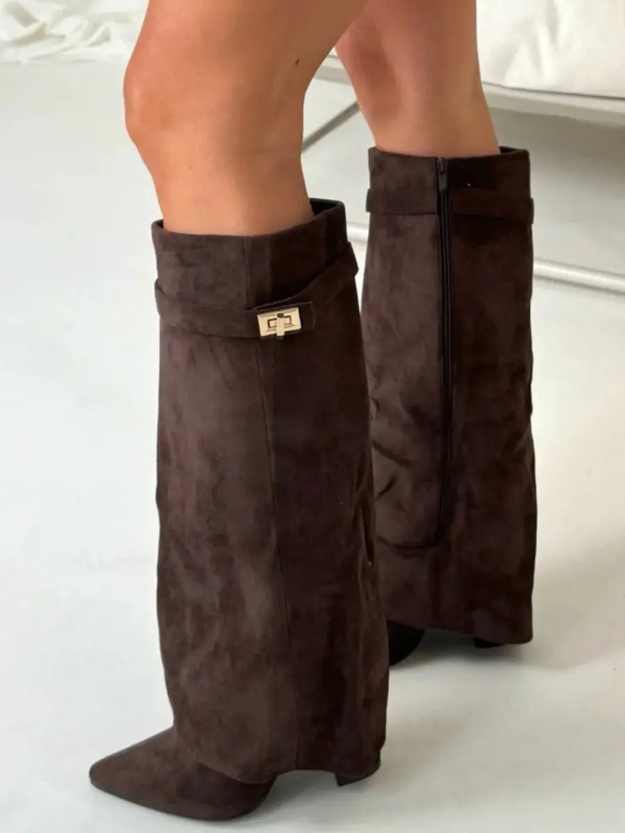 Marchmel | Femme Bottines Hautes Talon Élégant