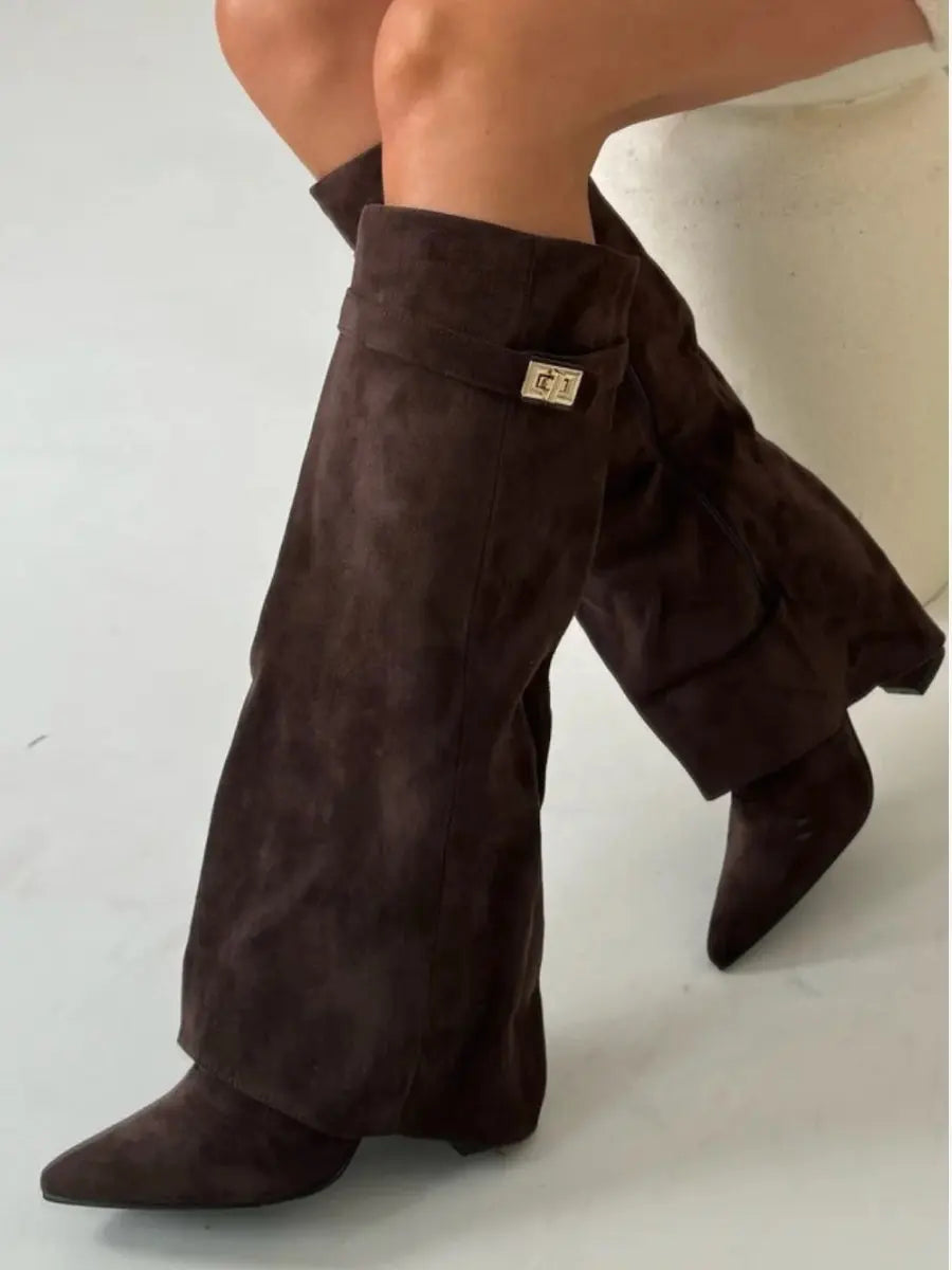 Marchmel | Femme Bottines Hautes Talon Élégant