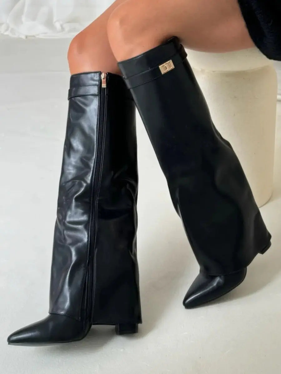 Marchmel | Femme Bottines Hautes Talon Élégant