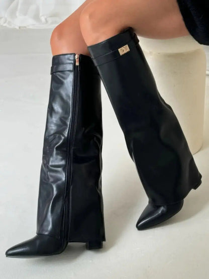 Marchmel | Femme Bottines Hautes Talon Élégant