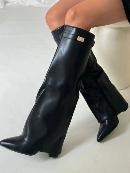 Marchmel | Femme Bottines Hautes Talon Élégant