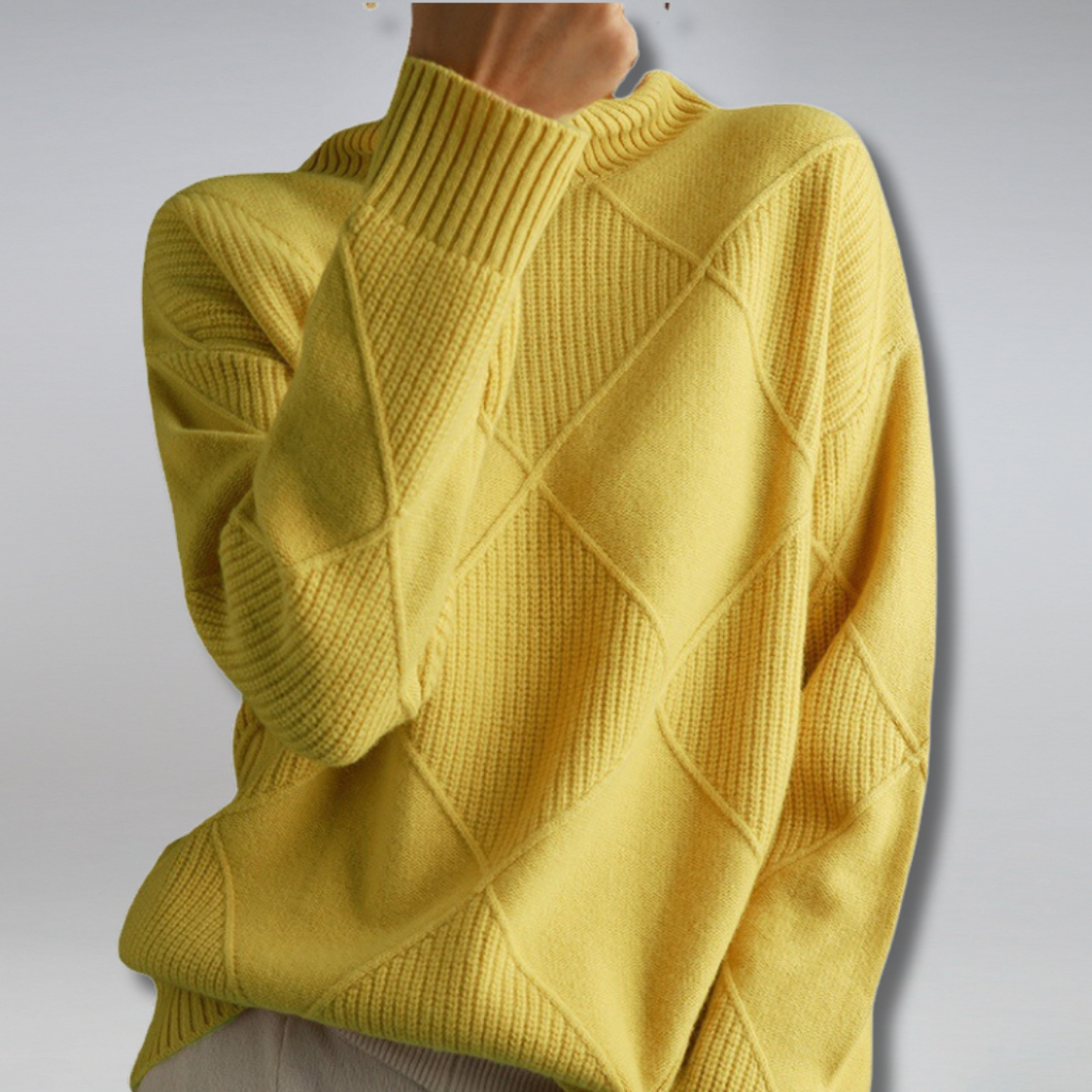 Marchmel | Femme Pull Col Roulé Cachemire Hiver Respirant