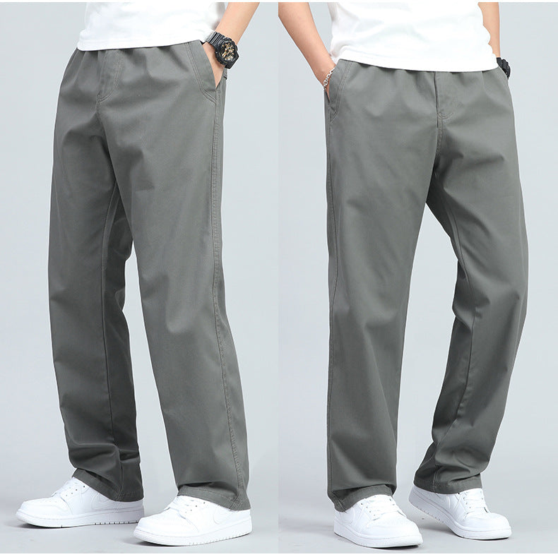 DUMONT LYON | PANTALONI LARGHI DA UOMO IN COTONE