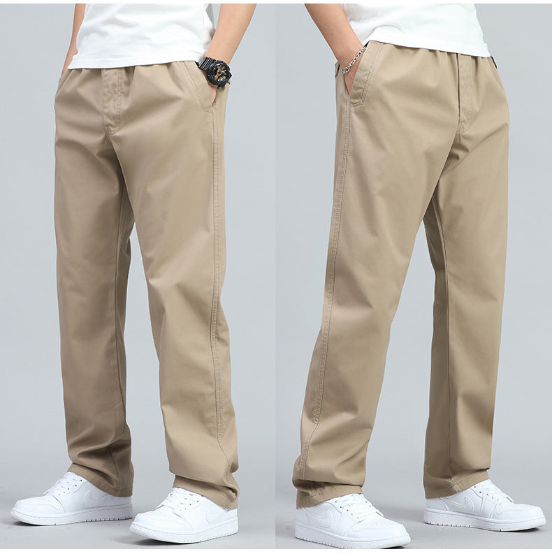 DUMONT LYON | PANTALONI LARGHI DA UOMO IN COTONE