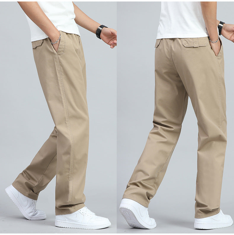 DUMONT LYON | PANTALONI LARGHI DA UOMO IN COTONE