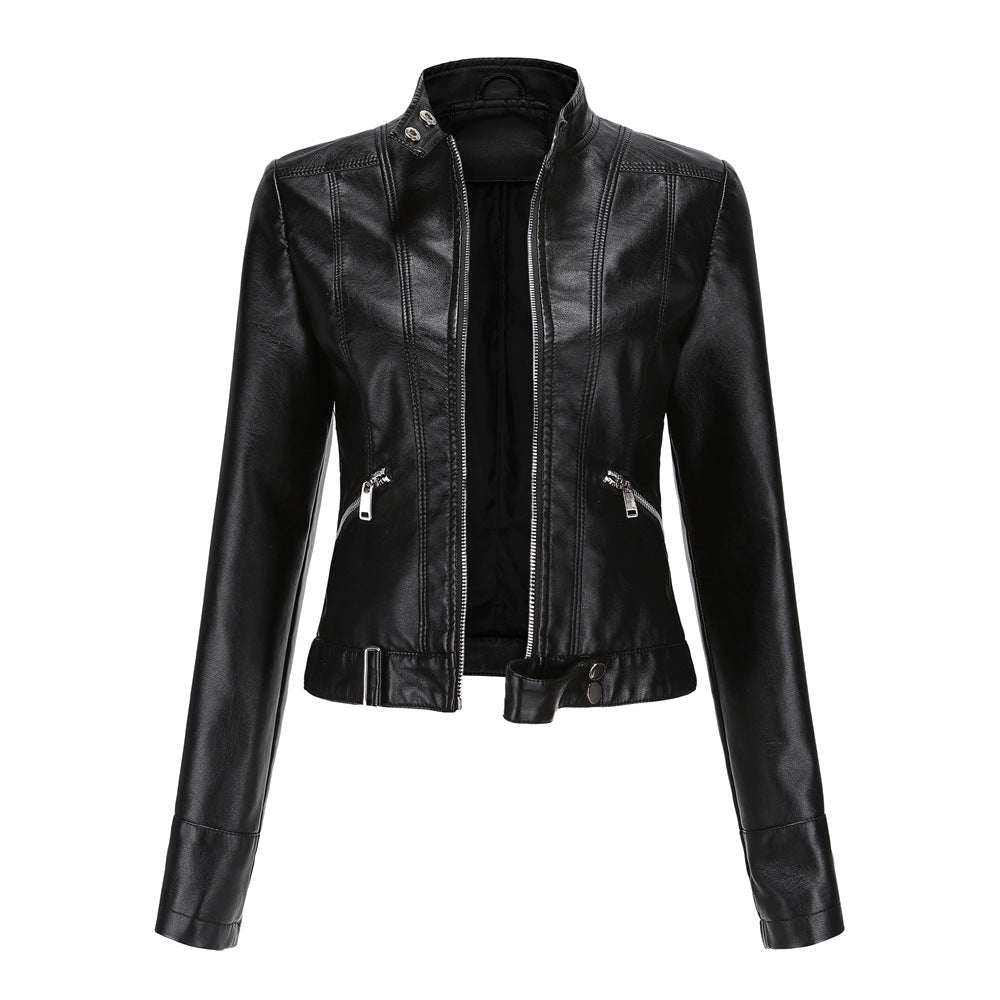 Marchmel | Femme Veste en Cuir Élégante Hiver