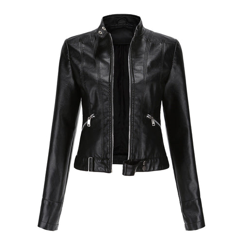Marchmel | Femme Veste en Cuir Élégante Hiver