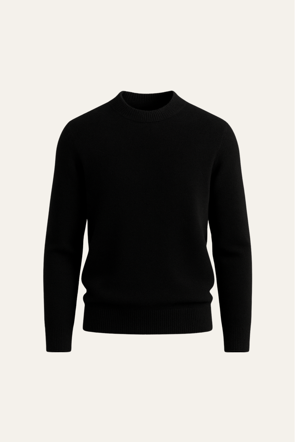 Santiano Tricot en Cachemire Noir