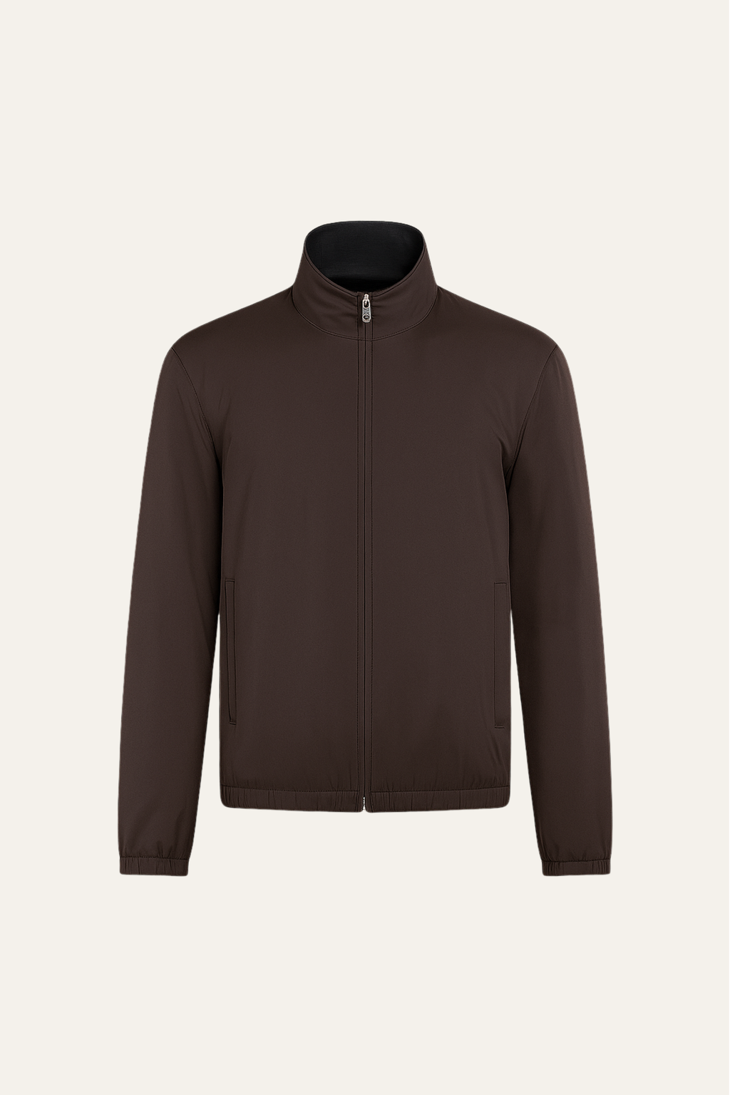 Veste Bomber Réversible Marron