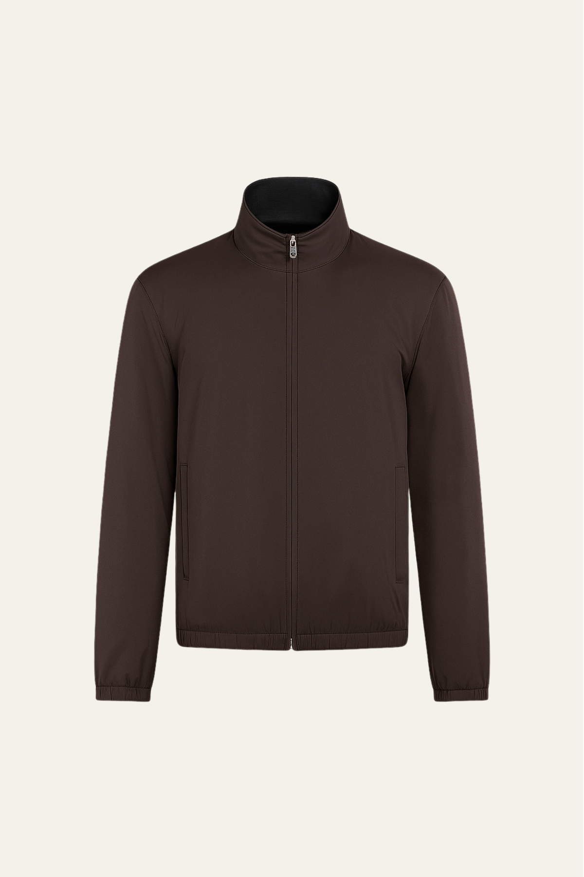 Veste Bomber Réversible Marron