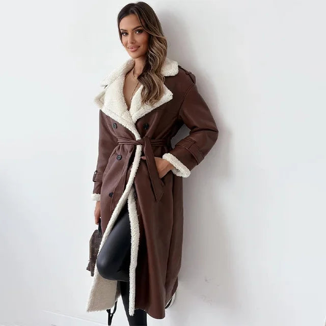 Marchmel | Femme Manteau Long Chaud Hiver