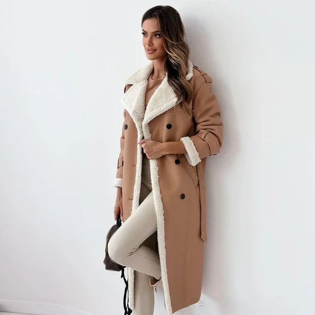 Marchmel | Femme Manteau Long Chaud Hiver