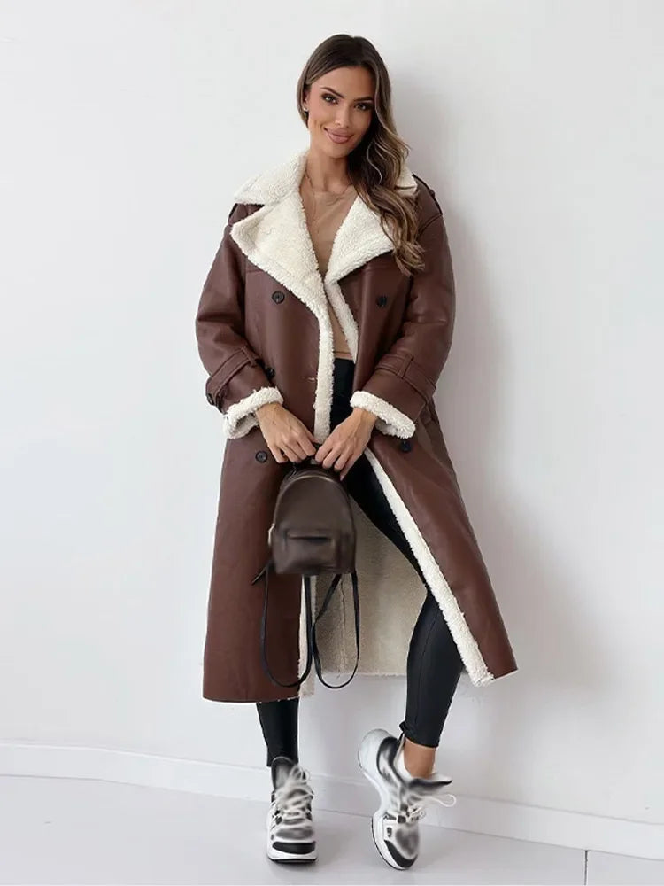 Marchmel | Femme Manteau Long Chaud Hiver