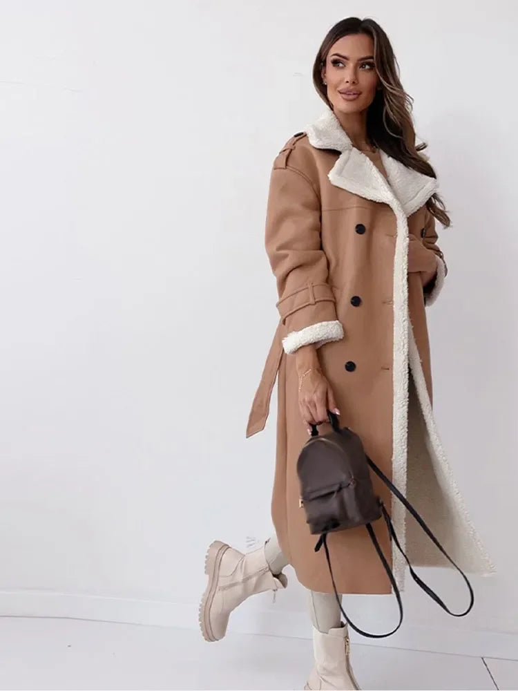 Marchmel | Femme Manteau Long Chaud Hiver