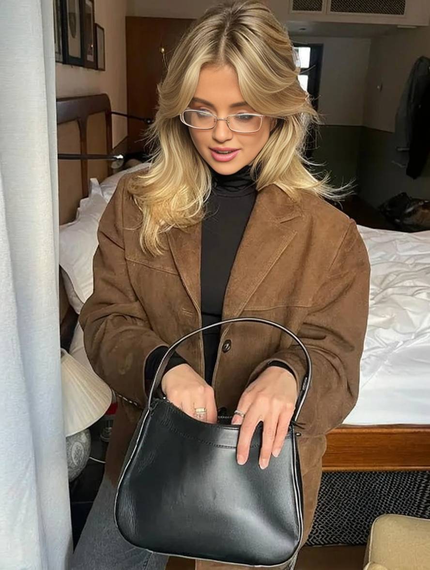 Marchmel | Femme Veste Daim Veltora Luxe Automne
