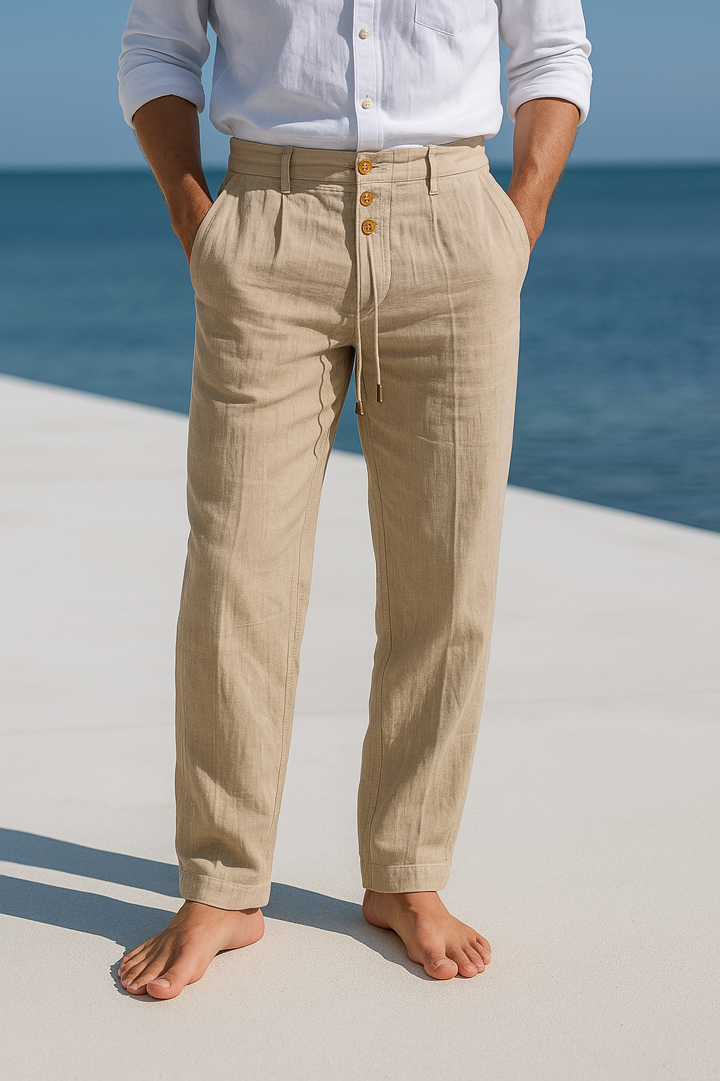 Marchmel | PANTALON D'ÉTÉ EN LIN LÉGER