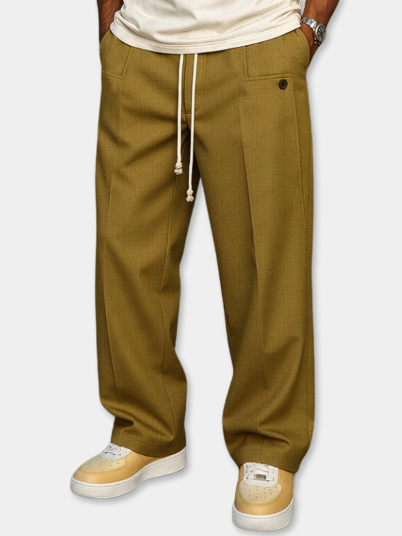 DUMONT LYON | PANTALONI ELEGANTI CON CORDINO