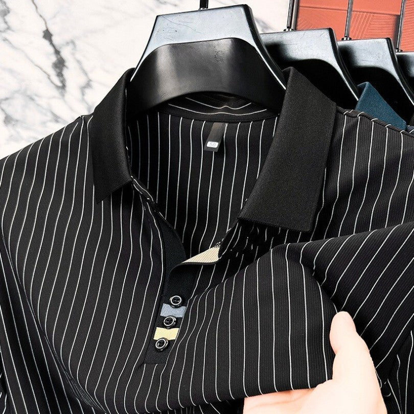 DUMONT LYON | MAGLIA A RIGHE RAFFINATA