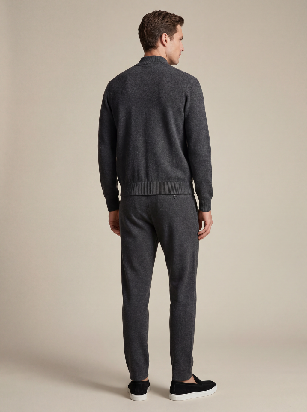 Ensemble Norio Cachemire Gris