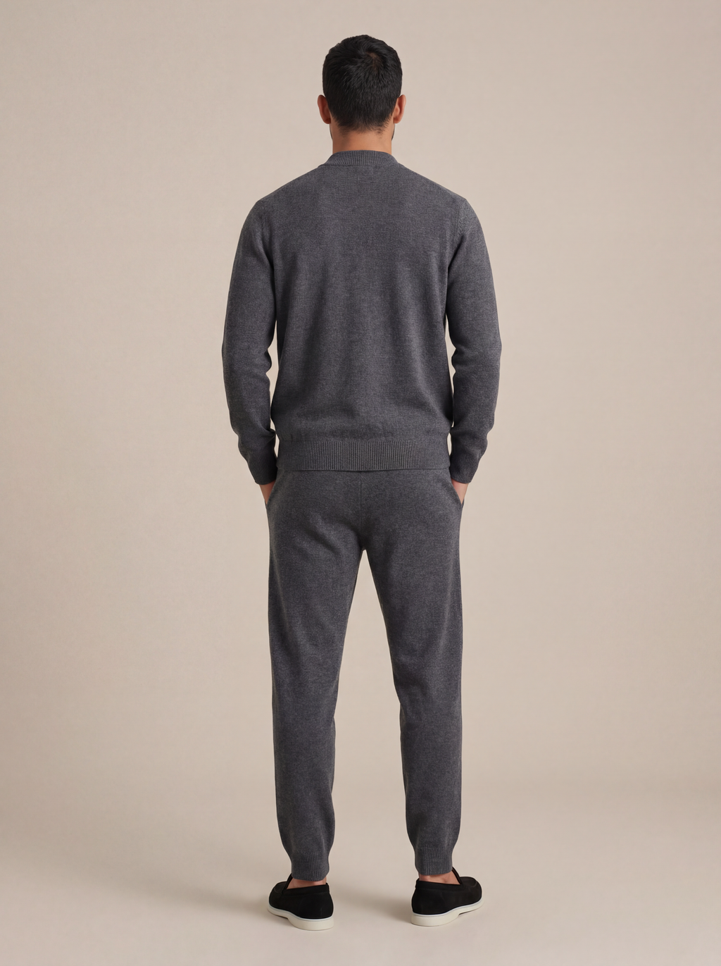 Ensemble Norio Cachemire Gris