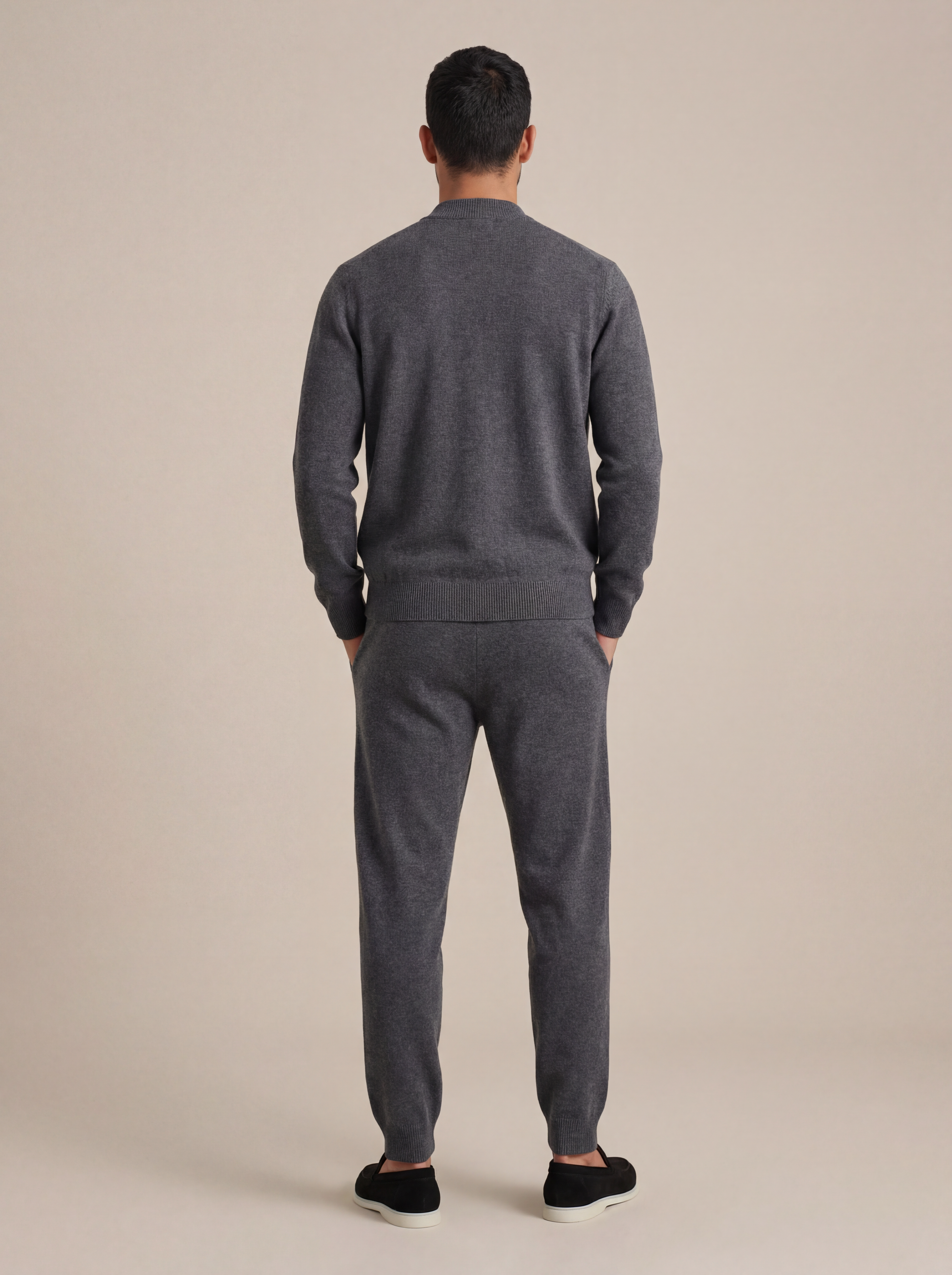 Ensemble Norio Cachemire Gris