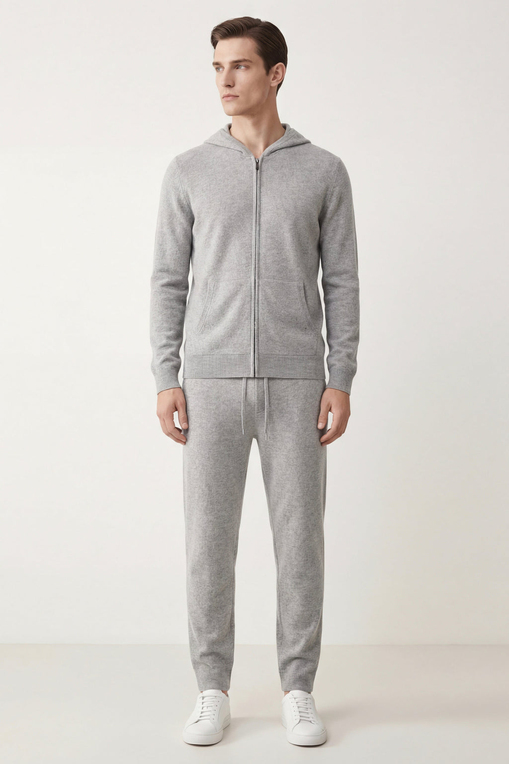 Ensemble Cashmere Severo Gris
