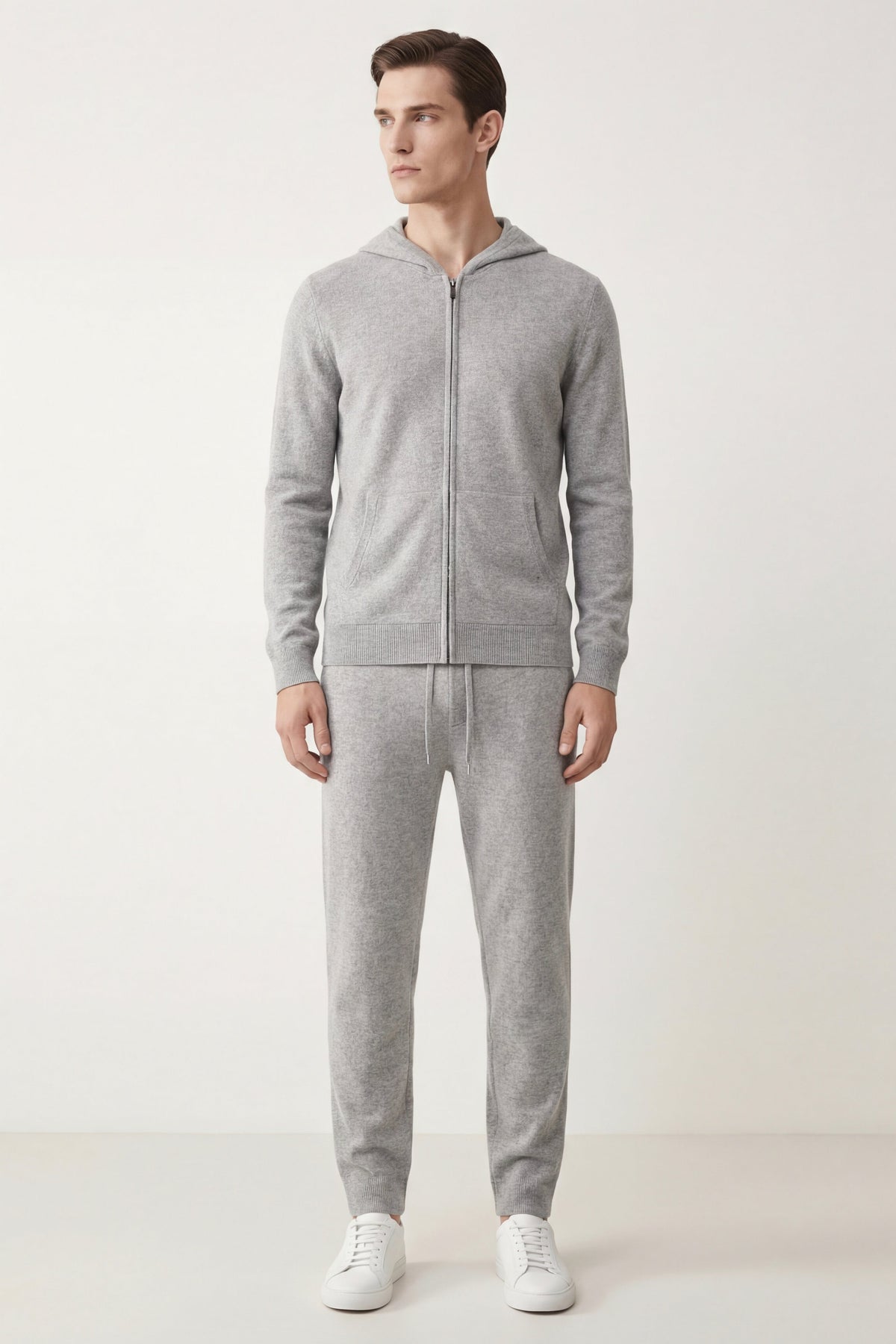 Ensemble Cashmere Severo Gris