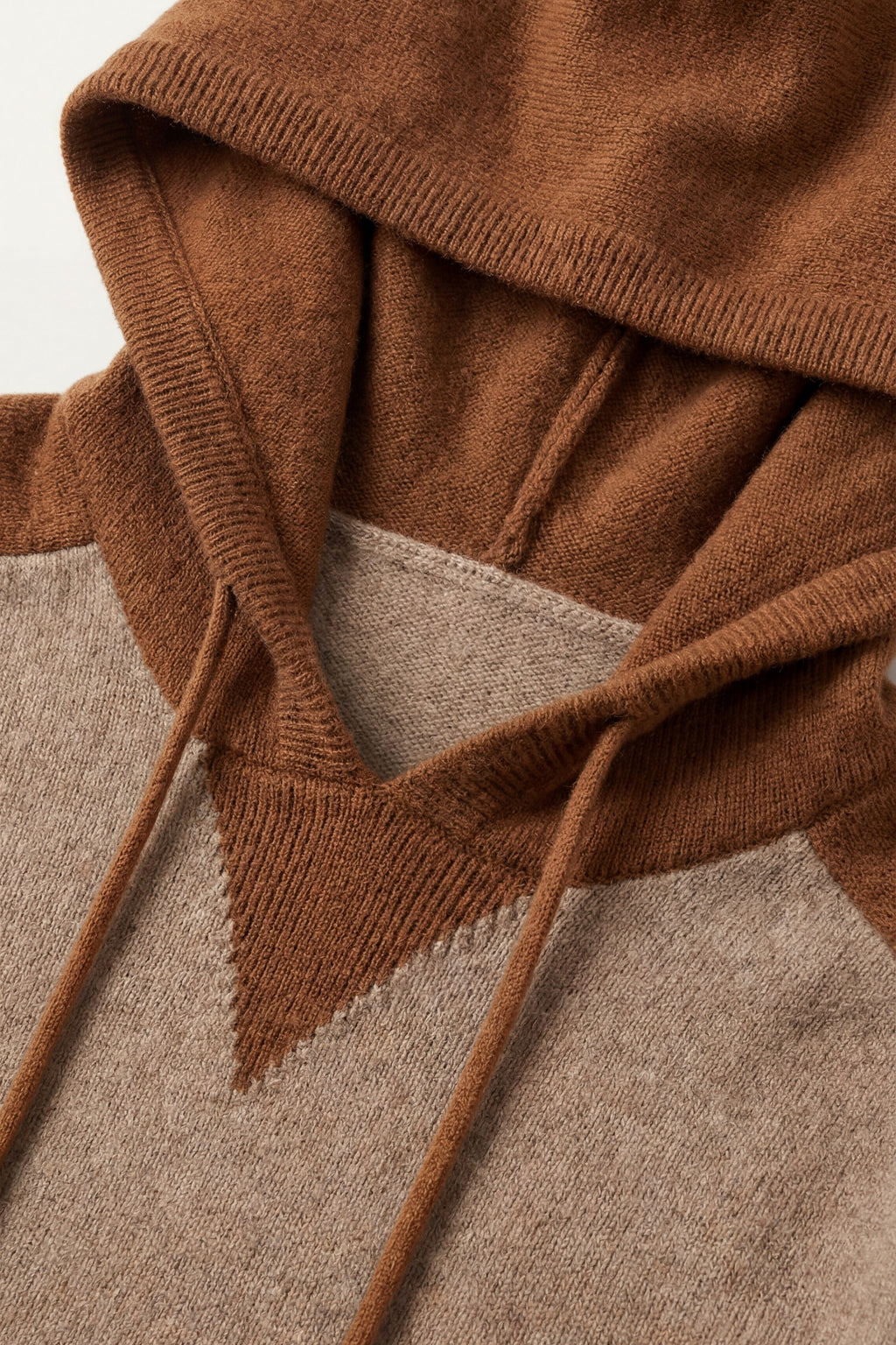 Ensemble de Sport en Cachemire Jaquard Beige