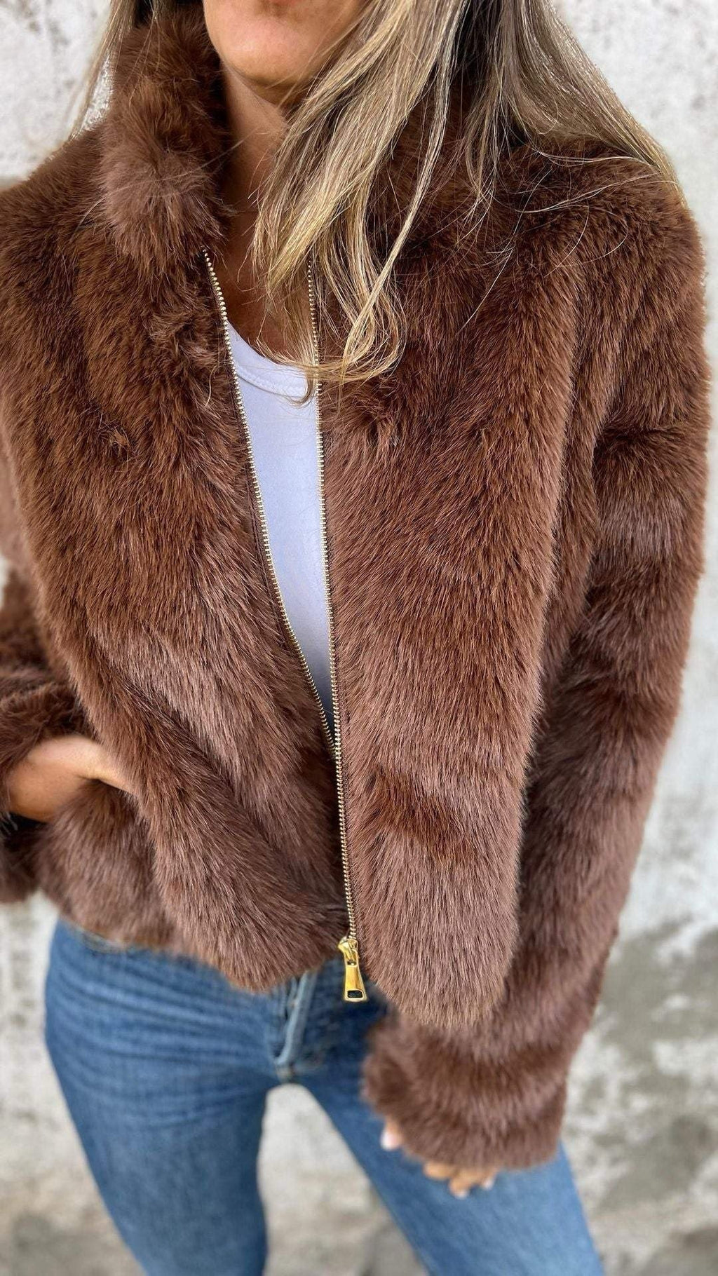 Marchmel | Femme Veste en Fourrure Luxueuse