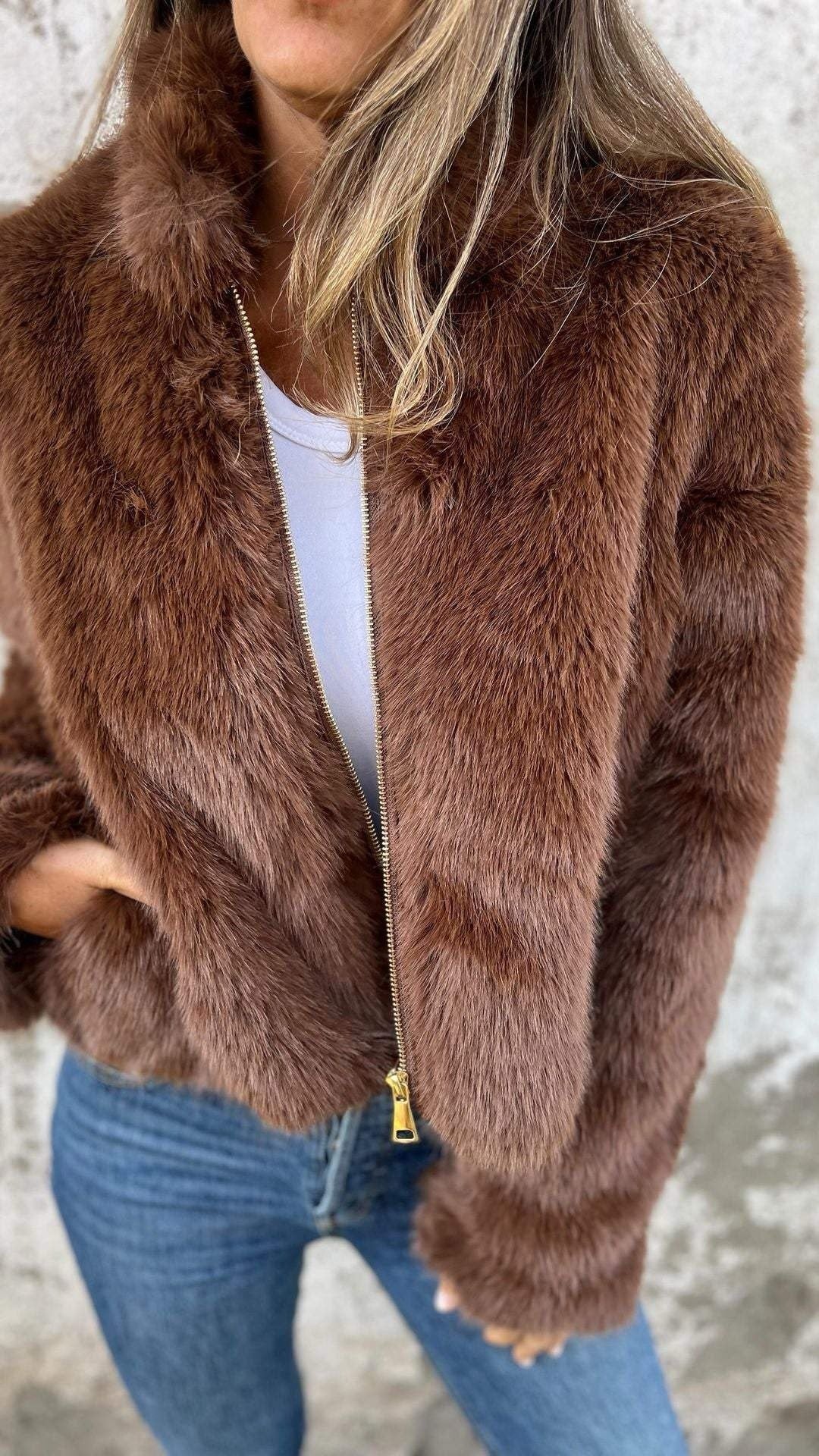 Marchmel | Femme Veste en Fourrure Luxueuse